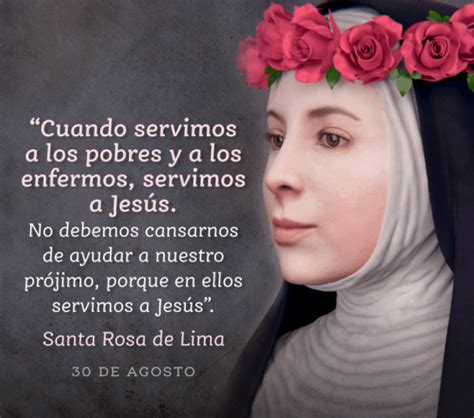 Santa Rosa de Lima Oraciones frases reflexiones e imágenes nuevas