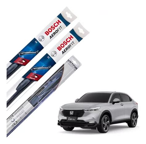 Kit Limpador Parabrisa Honda Hrv Hr V Diant Tras