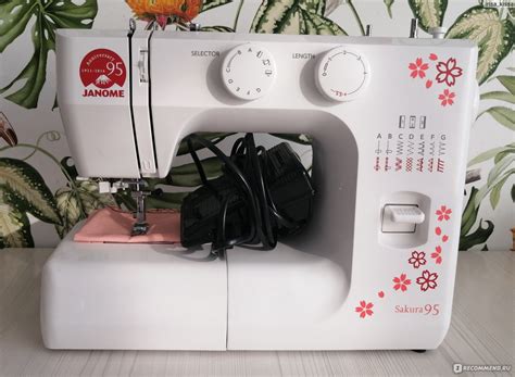 Швейная машина JANOME SAKURA 95 - «Не умеете шить? Научитесь ...