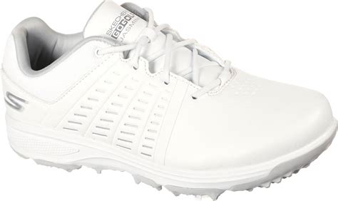 Skechers Womens Jasmine Spiked Waterproof Golf Shoe White