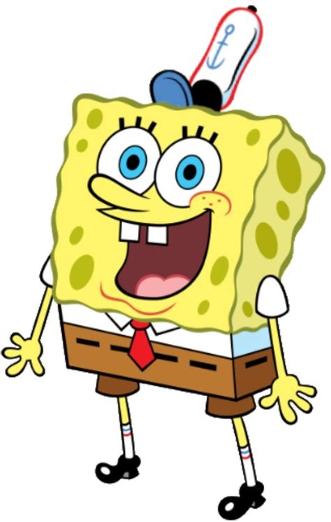 Spongebob with Krusty Krab Hat by mrbean244 on DeviantArt