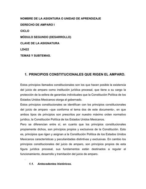 PDF Principios Del Juicio De Amparo 2 IMPRIMIR DOKUMEN TIPS