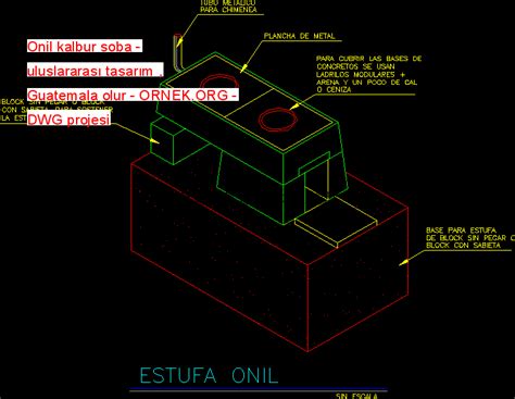 Proje Sitesi H v c işlem akış şeması Autocad Projesi