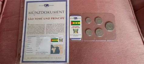 Kursm Nzensatz Mit Zertifikat Sao Tome Und Principe M Nzen Eur