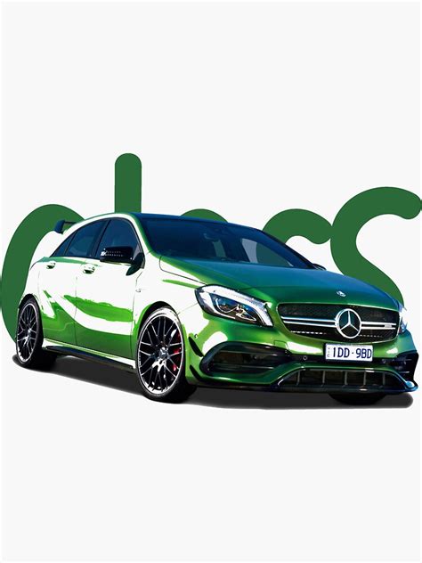 Mercedes Benz A Class Sticker For Sale By Shahidstore Redbubble