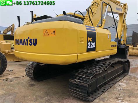 5kmh 125kw 2013 Year Pc220 7 Used Komatsu Excavator