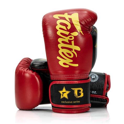 Fairtex Booster R Kawice Bokserskie Fxb Bg V Rd Bk Gd R Kawice