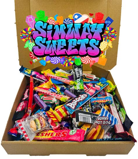 Retro Sweet Boxes Simway Sweets