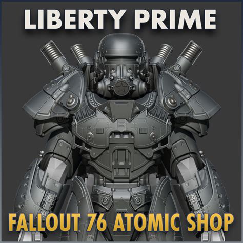 Artstation Fallout 76 Liberty Prime Power Armor