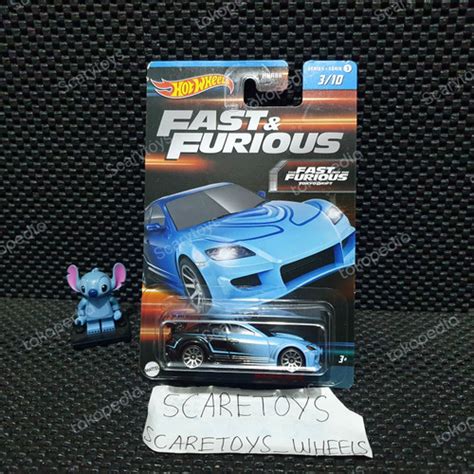 Jual Hot Wheels Mazda Rx Rx Biru Fast And Furious Tokyo Drift Jdm Jakarta Selatan
