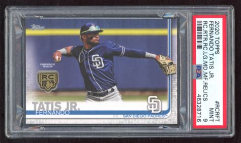 Fernando Tatis Jr 2020 Topps Rookie Card Retrospective RC Logo