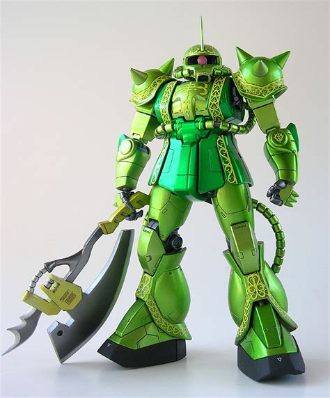 MG 1/100 MS-06F Zaku II (Dozle Zabi Custom) Customized Build