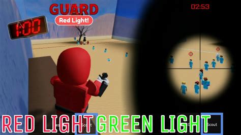 Red Light Green Light Squid Game Roblox Gameplay Youtube