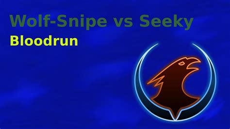 Wolf Snipe PoV Vs Seeky Bloodrun Xonotic Duel Casting YouTube