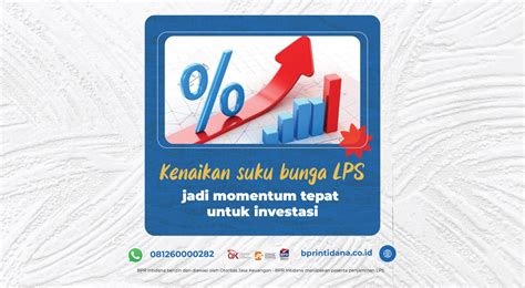 Kenaikan Suku Bunga Lps Jadi Momentum Tepat Untuk Berinvestasi Bpr