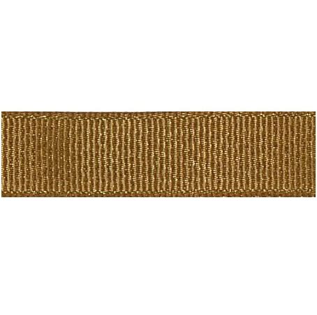 Metallic Ripsband Mm Golden Brown Glitzer