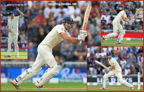 Alastair Cook - Test Record v India - England