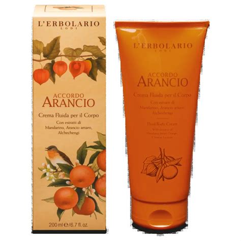 L Erbolario Crema De Corp Accordo Arancio 200ml Dr Max Farmacie