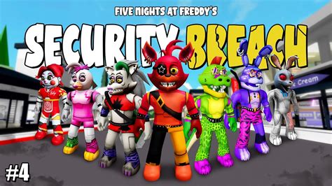 Aku Membuat Fnaf Security Breach Di Brookhaven W Codes Roblox Part