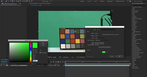 Tuto Vid O Apprendre Utiliser Un Fond Vert Avec Adobe After Effects