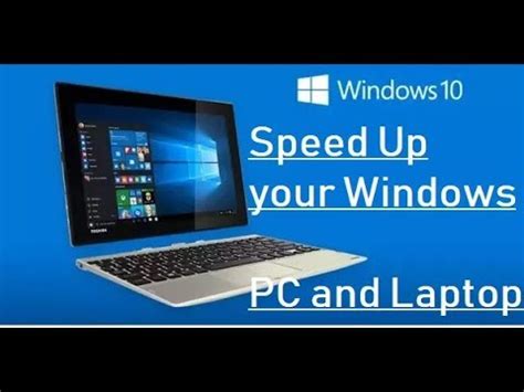 Paano Pabilisin Ang Pc Or How To Speed Up The Pc Youtube