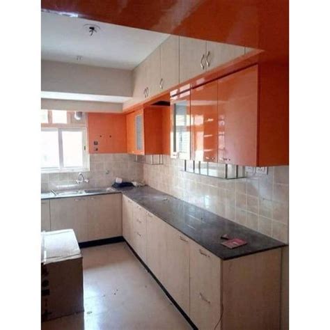 Matte Modular Wooden L Shaped Kitchen At Rs Square Feet In Noida