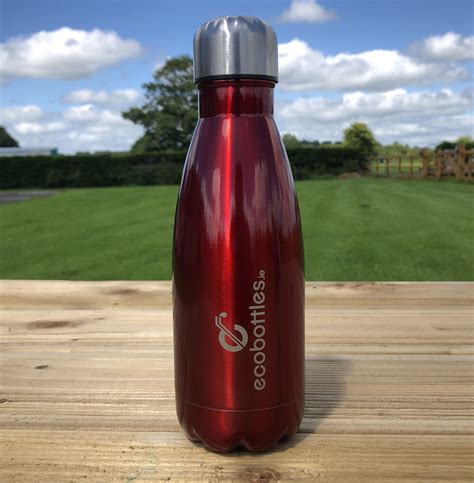 Eco Bottle – Red – 350ml – Life Balance Pilates Dublin Shop