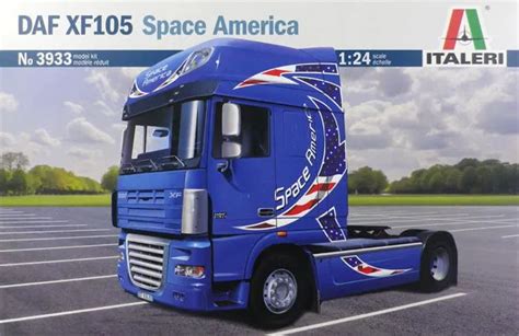 ITALERI 1 24 KIT TRUCK CAMION DAF XF105 SPACE AMERICA LUNGHEZZA 24 5 Cm