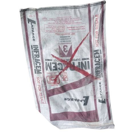 50kg PP Empty Cement Bag At Rs 9 25 Piece PP Cement Bags In Patna