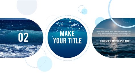 Water Simple Powerpoint Template Design