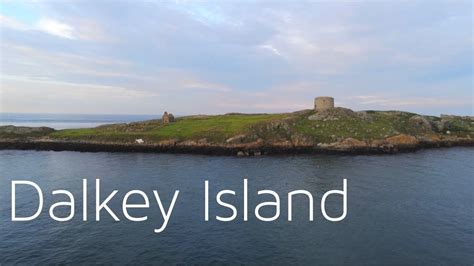 Dalkey Island Coliemore Harbour And Hawk Cliff County Dublin Ireland