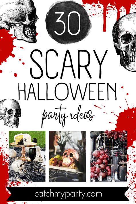 30 Scary Halloween Party Ideas That Will Haunt You Catch My Party