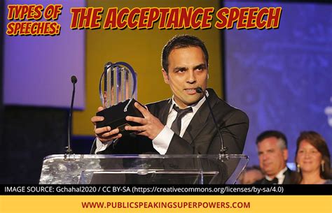 Types of Speeches: The Acceptance Speech – Public Speaking Super Powers