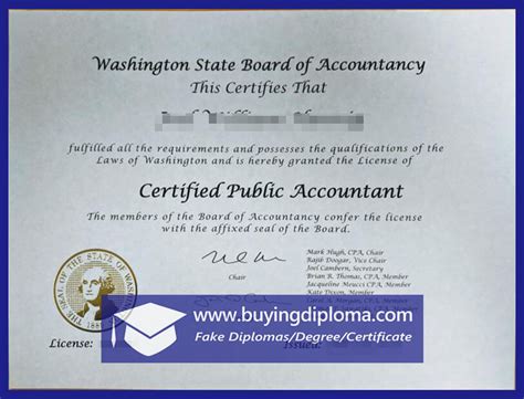 Risks Of Buying A Fake Cpa Certificate Buy Fake Diploma