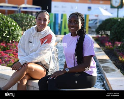 Miami Gardens Fl Usa Nd Apr Coco Gauff And Jessica Pegula