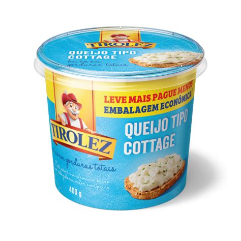 Queijo Cottage 400g Tirolez