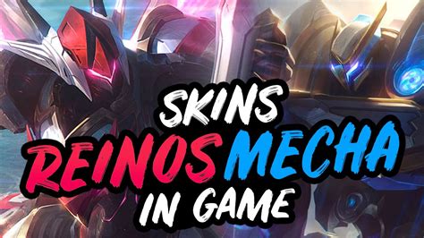 Skins Reinos Mecha In Game Jax Garen Leona Y Draven Noticias LOL