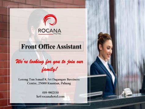 Rocana Hotel Kuantan on LinkedIn: We are hiring!!!