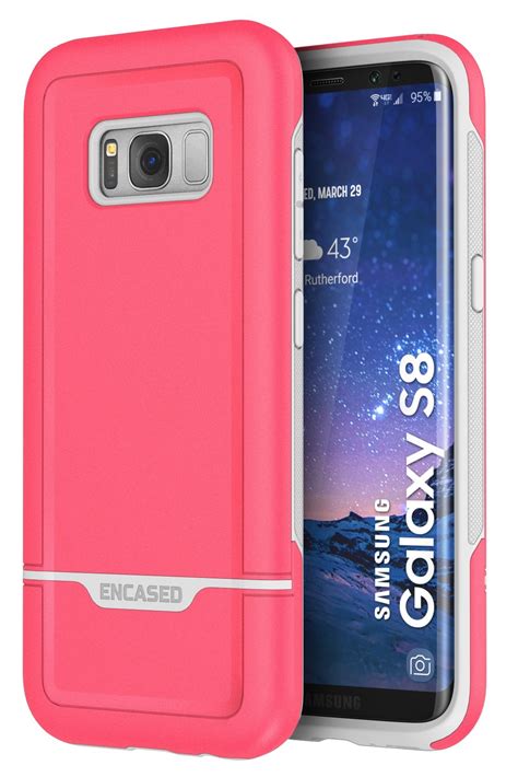 Galaxy S8 Rebel Case Pink Encased