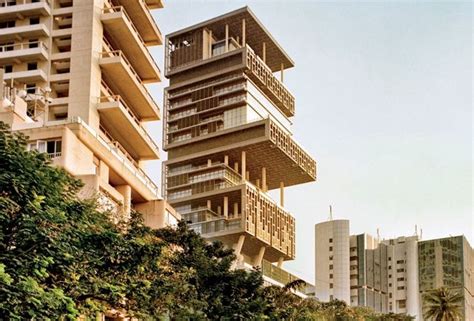 Inside Mukesh Ambani's iconic Antilia home in Mumbai | Architectural ...