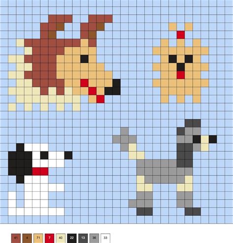 Dog Perler Beads (60+ Free Patterns!) - DIY Candy