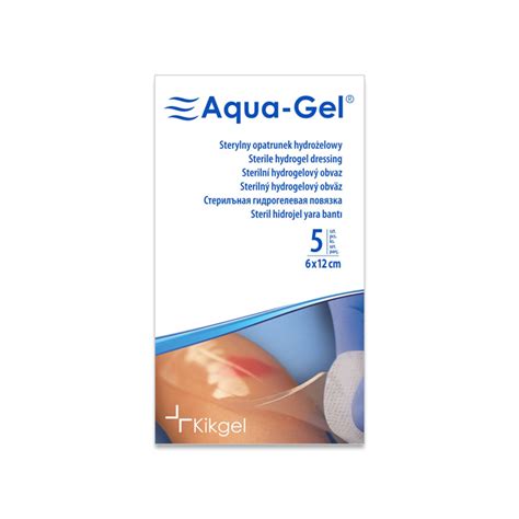 Aqua-Gel - KIKGEL | Opatrunki hydrożelowe do leczenia oparzeń i ran