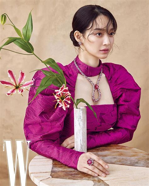 Shin Min Ah - W Magazine Korea March 2021 Photos • CelebMafia