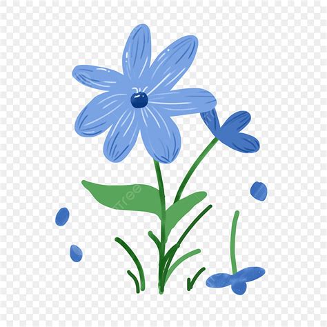 Hand Drawn Elements Png Transparent Cartoon Hand Drawn Flowers