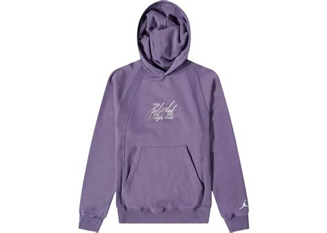 Nike Flight Heritage Fleece Hoodie Canyon Purple Men's - FW23 - US