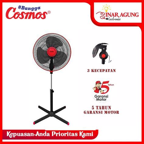 Jual KIPAS ANGIN STAND FAN KIPAS BERDIRI COSMOS 16XDC 16 XDC 16