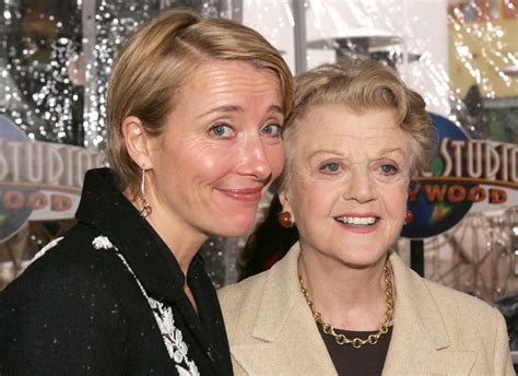 Angela Lansbury laughed after Emma Thompson pied her as Nanny McPhee