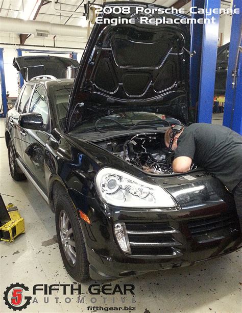 Porsche Cayenne Engine Swap