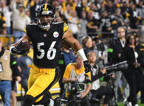 Pittsburgh Steelers Lb Alex Highsmith Named Defensive Player Of Week