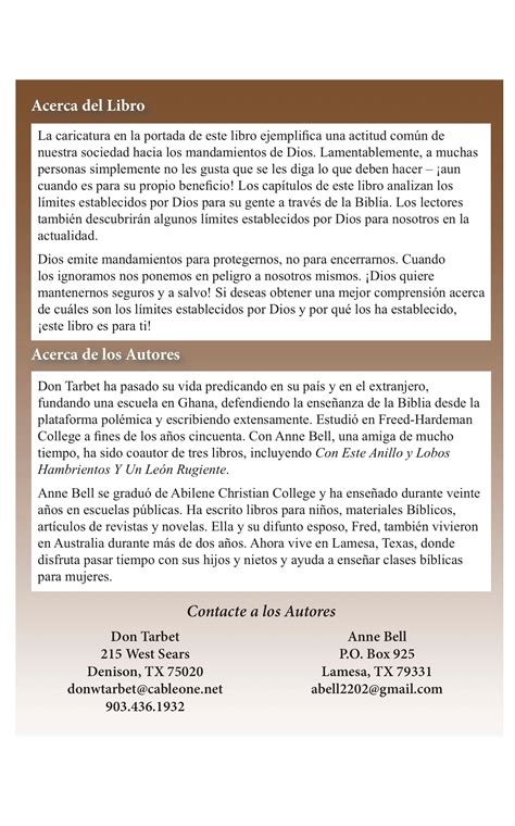 Boundaries (Spanish)